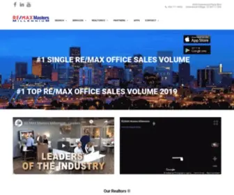 Coloradomasters.com(RE/MAX Masters Millennium) Screenshot