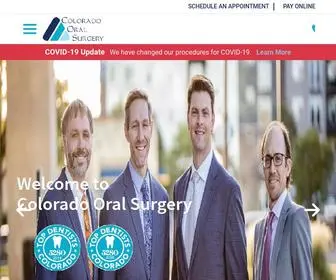 Coloradooralsurgery.com(Colorado) Screenshot