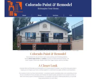 Coloradopaintandremodel.com(Steamboat Springs Painting) Screenshot