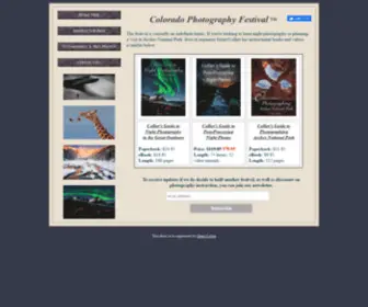 Coloradophotographyfestival.com(Colorado Photography Festival) Screenshot