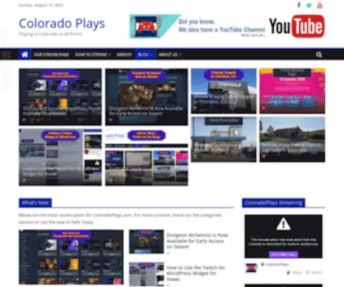 Coloradoplays.com(Colorado Plays) Screenshot