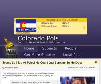 Coloradopols.com(Colorado Pols) Screenshot