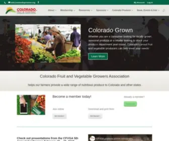 Coloradoproduce.org(CFVGA is the go) Screenshot