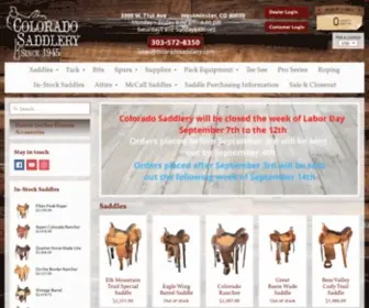 Coloradosaddlery.com(Colorado Saddlery) Screenshot