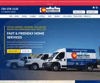 Coloradosfinestheating.com(Heating Repair Boulder) Screenshot