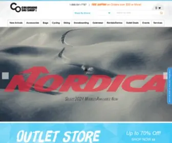 Coloradoskishop.com(Colorado Ski Shop) Screenshot