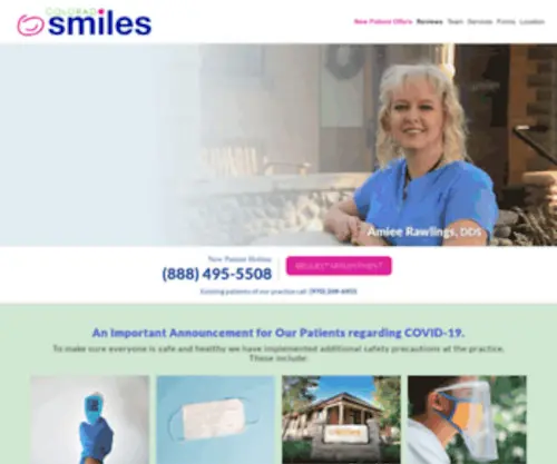 Coloradosmiles.com(Dentist in Montrose) Screenshot