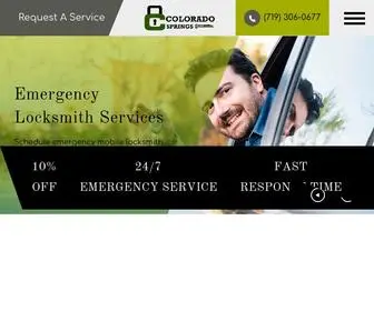 Coloradospringslocksmith.co(Locksmith Colorado Springs) Screenshot