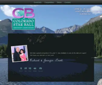 Coloradostarball.com(Colorado Star Ball Championships) Screenshot