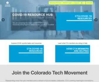 Coloradotechnology.org(Colorado Technology Association) Screenshot