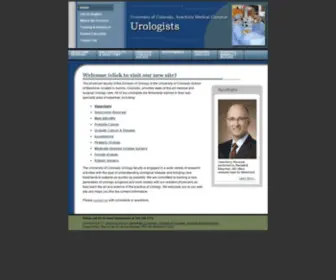 Coloradourologists.com(Urology Division) Screenshot