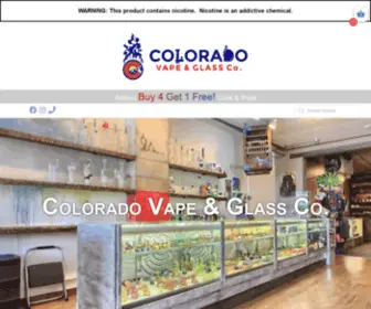 Coloradovapeco.com(Colorado Vape Co) Screenshot