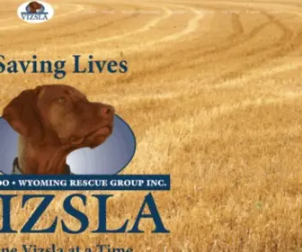 Coloradovizsla.org(Colorado/Wyoming Vizsla Rescue Group) Screenshot