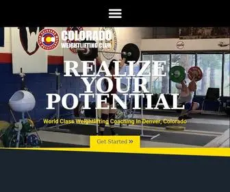 Coloradoweightlifting.com(USAW Olympic weightlifting club in Denver) Screenshot