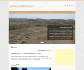 Coloradowestoutdoors.com(Colorado West Outdoors Outdoor recreation) Screenshot