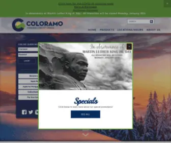 Coloramo.org(Credit Union) Screenshot