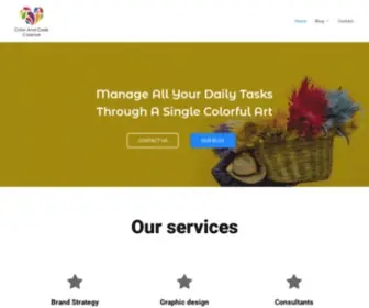 Colorandcodecreative.com(Color And Code Creative) Screenshot