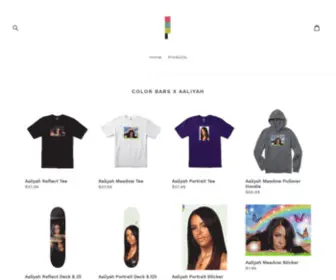 Colorbarsmerch.com(Colorbars) Screenshot