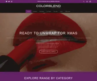 Colorblendmakeup.com(ColorBlend Makeup London) Screenshot