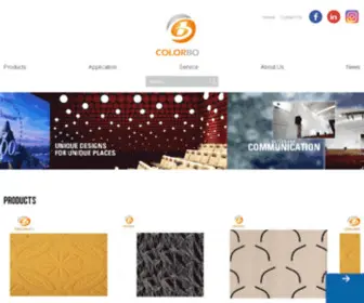 Colorbo.com(Shanghai ColorBo Industrial Co) Screenshot