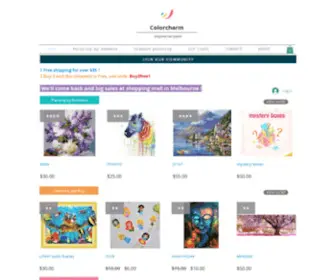 Colorcharm.com.au(E-TRIPLE PTY LTD) Screenshot