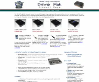 Colorcomputer.net(80 Tandy Color Computer Drive Pak and CoCoNet Product Page) Screenshot