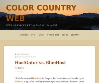 Colorcountryweb.com(Color Country Web) Screenshot