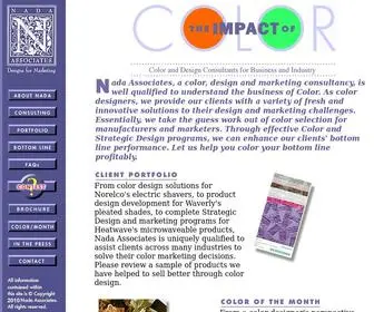 Colordesigner.com(Nada Associates) Screenshot