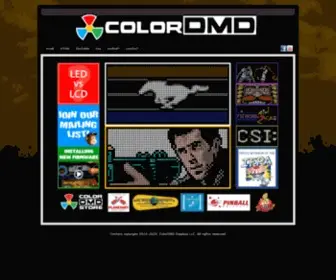 Colordmd.com(ColorDMD Displays) Screenshot