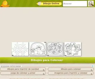 Colorearjunior.com(Dibujos para colorear y pintar) Screenshot