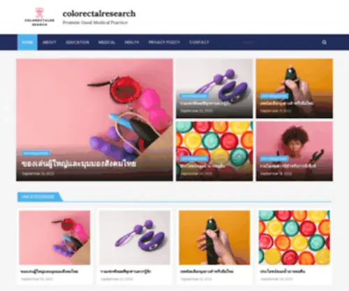 Colorectalresearch.com(Home) Screenshot