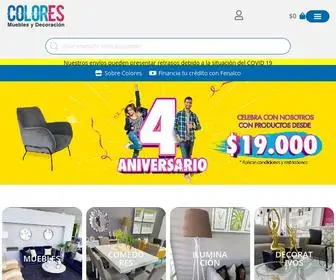 Coloresmuebles.com(Colores) Screenshot