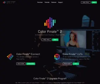Colorfinale.com(Professional Color Grading in Final Cut Pro X) Screenshot