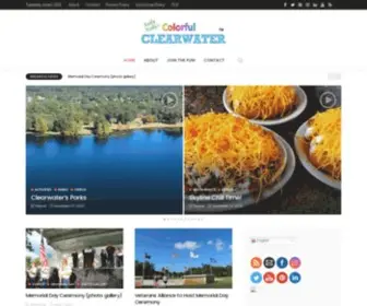 Colorfulclearwater.com(Colorful Clearwater Florida) Screenshot