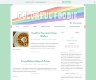 Colorfulfoodie.com(Colorful Foodie) Screenshot