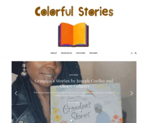 Colorfulstories.org(Unapologetically diverse KidLit) Screenshot