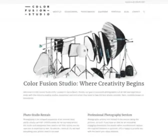 Colorfusionstudio.com(Color Fusion Studio) Screenshot