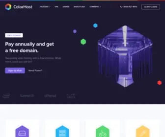 Colorhost.co(Web) Screenshot