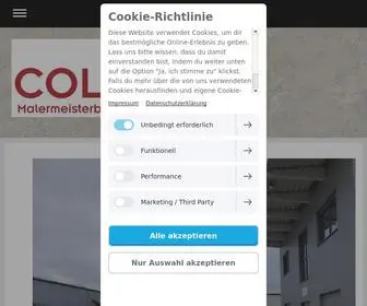 Coloria-Maler.de(Coloria Maler) Screenshot