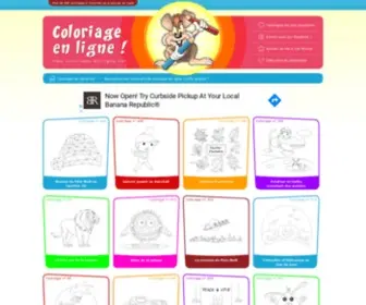 Coloriage-EN-Ligne.net(Coloriages gratuits pour les enfants) Screenshot