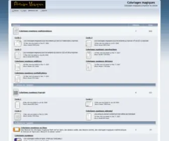 Coloriage-Magique.com(Coloriages magiques) Screenshot
