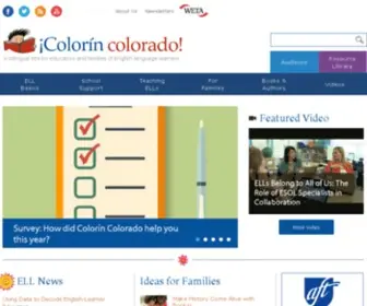 Colorincolorado.com(Colorín Colorado) Screenshot