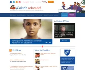 Colorincolorado.org(Colorín Colorado) Screenshot