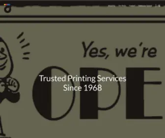 Colorincorporated.com(Trusted Printing Services SinceColor Incorporated) Screenshot