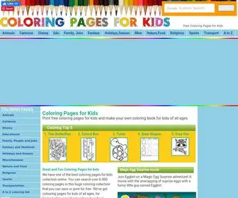 Coloring-Pages-Kids.com(Coloring Pages for Kids) Screenshot