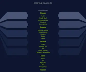 Coloring-Pages.de(Coloring pages) Screenshot