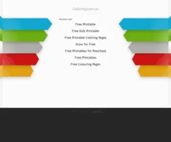 Coloring.com.co(Coloring Pages) Screenshot
