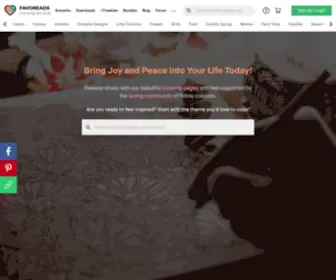 Coloringart.com(Favoreads coloring club) Screenshot