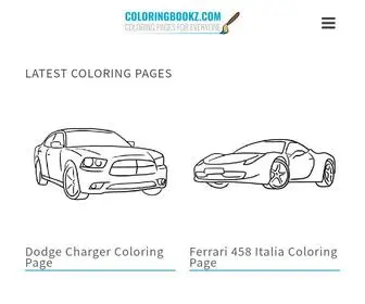 Coloringbookz.com(Coloring Books) Screenshot