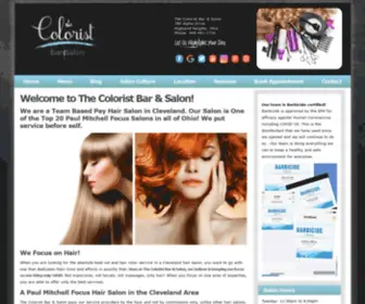 Coloristsalon.com(Best Hair Color Cleveland) Screenshot